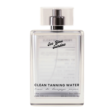 Clean Face Tan Water
